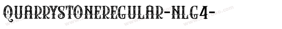 QuarrystoneRegular-nlG4字体转换