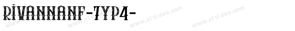 RivannaNf-7Yp4字体转换