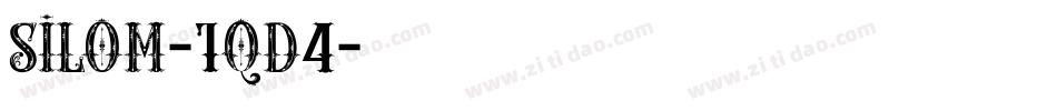 Silom-1qd4字体转换