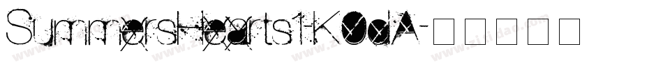 SummersHearts1-K0dA字体转换