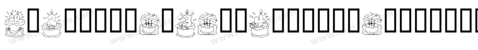 KrBirthdayCakeDings-6aXq字体转换