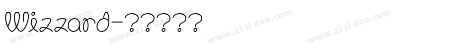 Wizzard字体转换