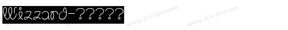 Wizzard字体转换