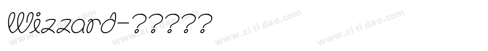 Wizzard字体转换