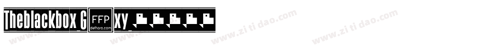 Theblackbox-G4xy字体转换