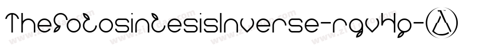 ThefotosintesisInverse-rgv4p字体转换