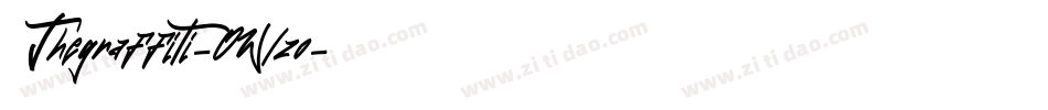 Thegraffiti-0Wlzo字体转换