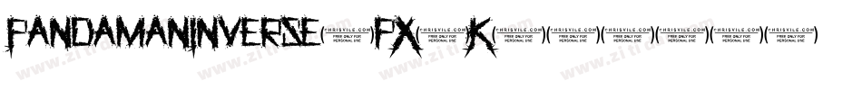 PandamanInverse-pX2K字体转换