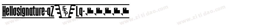 Hellosignature-qZ7Lq字体转换 Hellosignature-qZ7Lq字体转换