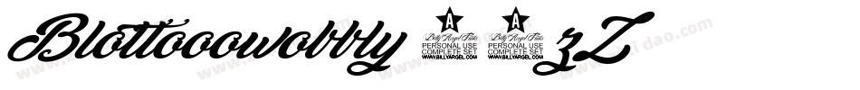 Blottooowobbly-53zZ字体转换 Blottooowobbly-53zZ字体转换