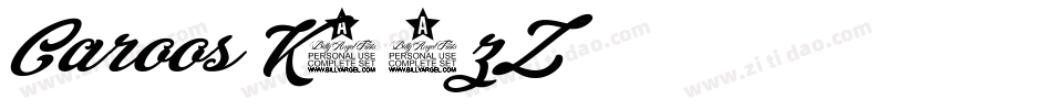 Caroos-K70zZ字体转换