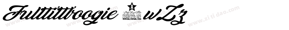 Fulltiltboogie-3wZz字体转换
