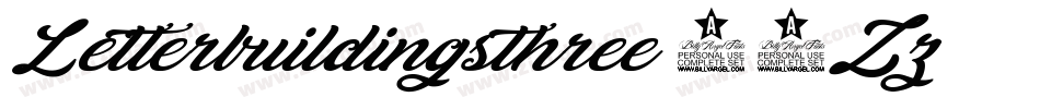 Letterbuildingsthree-84Zz字体转换 Letterbuildingsthree-84Zz字体转换