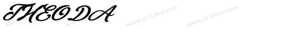 THEODA字体转换