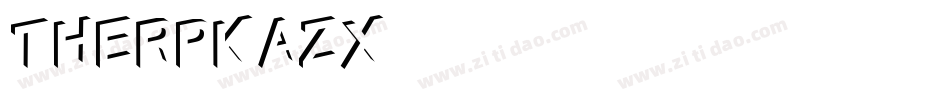 Therp-KAzX字体转换