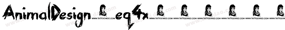 AnimalDesign-eq4x字体转换 AnimalDesign-eq4x字体转换