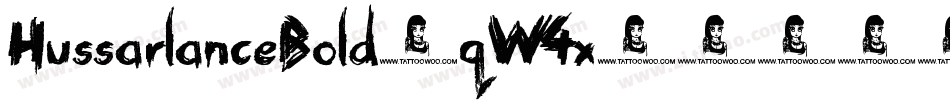 HussarlanceBold-qW4x字体转换
