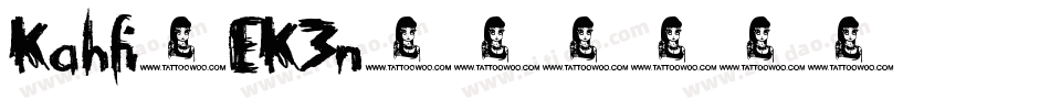 Kahfi-EK3n字体转换