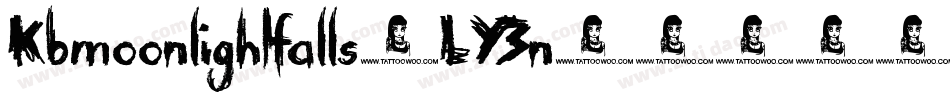 Kbmoonlightfalls-LY3n字体转换