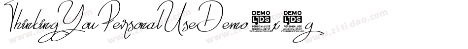 ThinkingYouPersonalUseDemo-x2gV字体转换