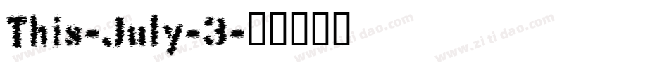 This-July-3字体转换