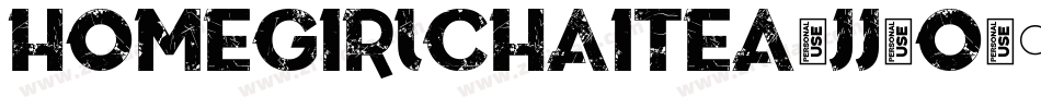 Homegirlchaitea-jj0O字体转换