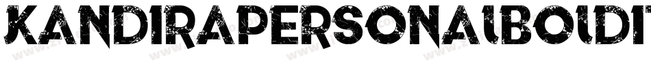 KandiraPersonalBoldItalic-yV2Y字体转换