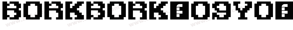 BorkBork-O9yO字体转换