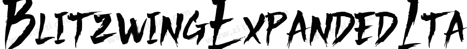 BlitzwingExpandedItalic-8wRz字体转换 BlitzwingExpandedItalic-8wRz字体转换