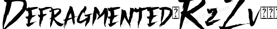 Defragmented-RzZv字体转换