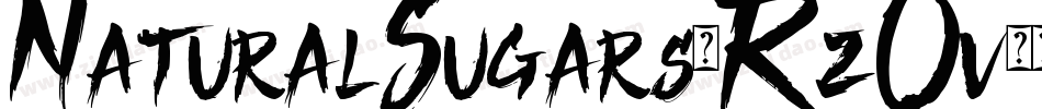 NaturalSugars-RzOv字体转换