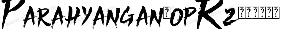Parahyangan-opRz字体转换
