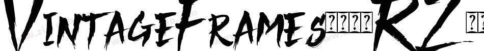 VintageFrames3-32RZ字体转换