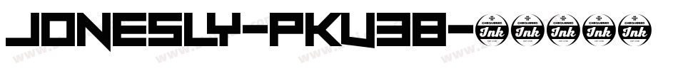 Jonesly-PKV3B字体转换 Jonesly-PKV3B字体转换
