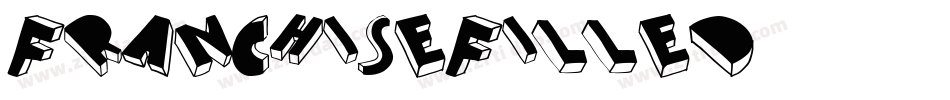 FranchiseFilled字体转换