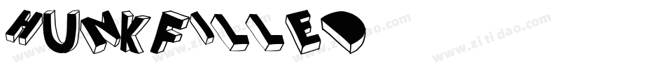 HunkFilled字体转换
