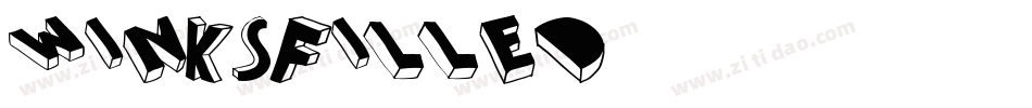 WinksFilled字体转换
