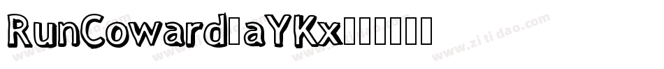 RunCoward-aYKx字体转换
