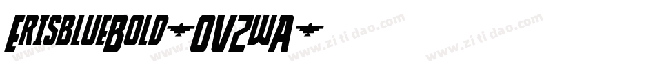 ErisblueBold-OVZwA字体转换