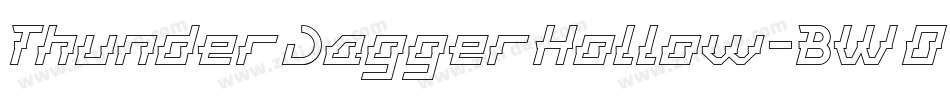 ThunderJaggerHollow-BW0m5字体转换