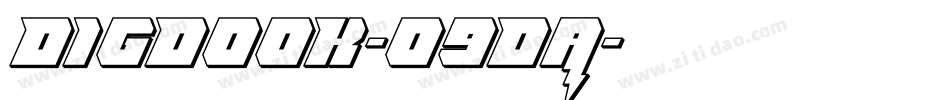 Digdook-O9DA字体转换