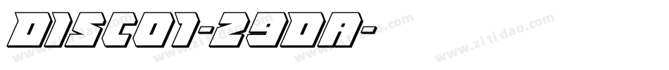 Disco1-z9da字体转换