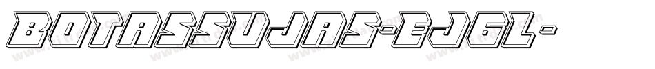 Botassujas-eJ6l字体转换