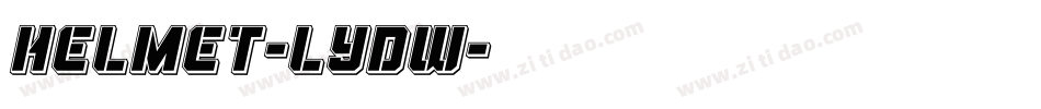 Helmet-lYDw字体转换