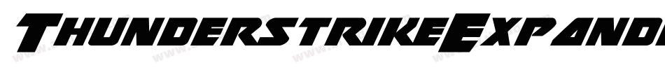 ThunderstrikeExpanded-oLjq字体转换 ThunderstrikeExpanded-oLjq字体转换