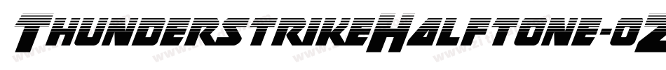 ThunderstrikeHalftone-0Zzr字体转换 ThunderstrikeHalftone-0Zzr字体转换