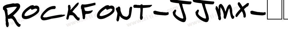 Rockfont-JJmx字体转换
