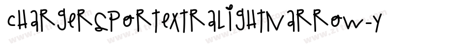 ChargerSportExtralightNarrow-y5mm字体转换