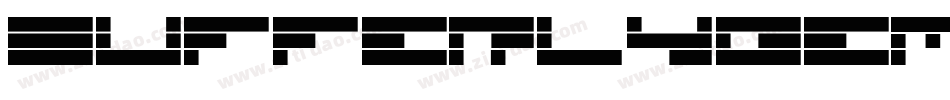 BufferlyDemoSerif-6Yx16字体转换
