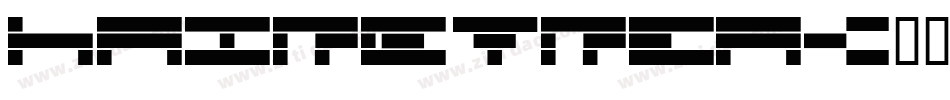 Hairstreak-6BYx字体转换